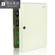 d wall-mounted key box key storage box of the real estate company property key management Cabinet 80 adhesive hook cabinet