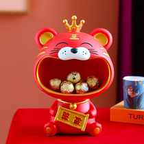 The year of the tiger the mascot of the year of the tiger the little tiger ornaments the entrance key to the living room bedroom and home decorations