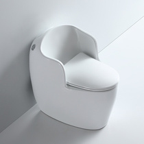 Toilet creative household ceramic toilet for the elderly siphon type large-caliber silent pumping anti-odor floor toilet