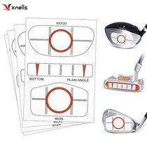 Golf batting leave to mark golf percussion with iron bar wooden pole putter swing assistant trainer 10-piece fit