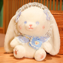 Net celebrity Lolita rabbit plush toy Princess rabbit doll Little white rabbit doll to sleep with pillow cute girl