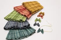 (Spot)bjd4 points basic JK uniform grid skirt