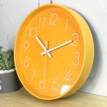 Upgraded version of Silent quartz clock clock Wall Clock Clock Clock Clock Clock living room creative bedroom hanging watch classroom home Modern simplicity