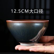 Imitation of the Song Dynasty tea set tea set tea hundred plays build a Chinese size 12 5 matcha bowl iron tire oil drop rabbit