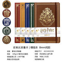 Harry Potter peripheral book notebook Hogwarts four colleges retro notepad hand account blank magic book