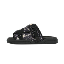 visvim uncle gui CHRISTO BREAD SLIPPERS CASHEW GENUINE LEATHER GUBU DAY TIDE SUMMER 100 LAP SHOES