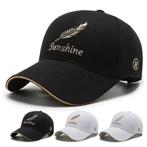 New hat mens spring summer sun hat outdoor sun hat Korean tide fashion sports breathable baseball cap