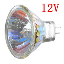 12v 10w 12w 20w lamp cup spot light bulb halogen tungsten lamp cup mouth diameter 35mm MR11 warm light