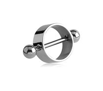 Puncture accessories titanium steel simple mens dairy lady dairy accessories anti-allergy without fading puncture