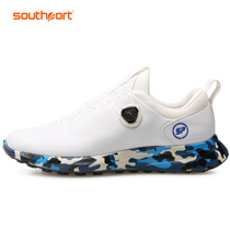 Southport Xiushibao soft-soled golf shoes men's waterproof shoes knob shoelace non-slip studs