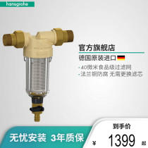 Hansgrohe household tap water backwash front filter Entry filter Water purifier