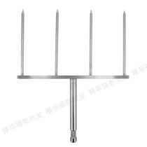 Film and television photography equipment rice pineapple steel fork foam reflector fork stainless steel four fork film and television fixture