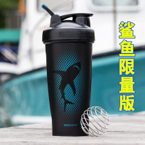 Limited Edition American BlenderBottle Fitness Protein Powder Milkshake Scale Shaker Sports Cup Mixing Ball