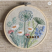 Eurostyle Flowers And Flowers Hot Sell Recommended Embroidery Students Homework New Hands Starter A material contains 17CM bamboo embroidered