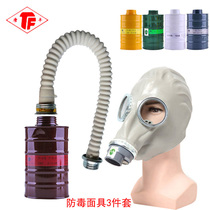 Tangfeng full mask industrial chemical gas fully enclosed gas mask pesticide fire protection ammonia organic steam