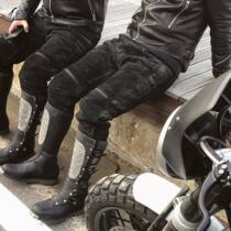 Vintage Motorcycle Riding boots 70s Style Motocross Rally all-season scrambler shoes