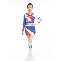 la la dui fu fit the costume cheerleading costume cheerleaders aerobics clothing jing ji fu men suit