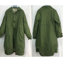 Stock old 87 green cotton coat 65 cotton yellow coat 78 can be removed from the bold cold anti - cold suit