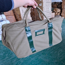Stock Early Pilots Out-of-Season Bags Vintage khaki Flight Travel Bag Bag Canvas Duffel Bag
