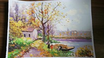  Generation painting gouache painting custom gouache painting still life landscape painting generation painting gouache painting sketching ancient town sketching gouache painting