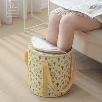 Portable folding foot bucket wash foot bag over calf insulation outdoor travel artifact home dormitory foot bath basin