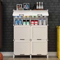 Simple shoe rack Home doorway 2021 pops new folding containing Shenzer Provincial space sturdy and durable shoe cabinet