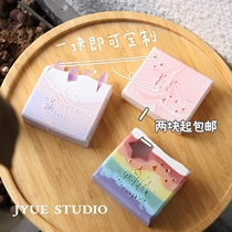 JYUE handmade soap wedding with hand gift cold bridesmaids can be customized wedding birthday soap lettering gift for girls