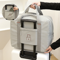 Travel bag female storage portable portable large capacity Light travel travel waiting for production bag male sports student luggage bag