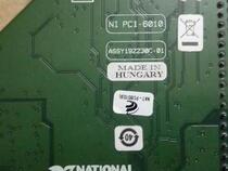 Banking and bargaining NI PCI-6010 16 simulated input multi - function DAQ acquisition card