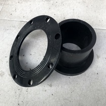 pe butt flange 110 set flange head rubber pad 63 75 90 125 160 200 315 Iron