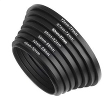 Set filter adapter ring 49-52-55-58-62-67-72-77 forward Ring 7 PCS