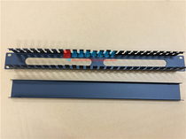 Thickened metal 25-speed wire rack 1U24 gear cabinet type wire organizer standard 24-port 25-Port 19-inch cabinet