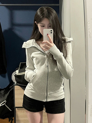 taobao agent Spring jacket, autumn hoody, sweatshirt, yoga clothing, top