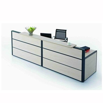 Office simple reception desk cashier counter counter front desk desk desk desk desk desk desk