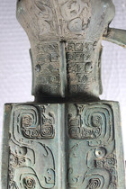 Antique bronzeware Founder Dull Sound Carbonated to Heavy Red Spot Green Rust Pendulum Pieces Collection Canine Lost Wax Method Foundry