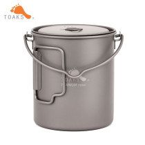TOAKS one thousand Oak Outdoor Single Pan Pure Titanium Tea Water Cups Portable Folding Pan Camping Trip Cooker Equipment