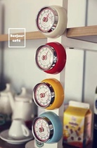 Japanese Dulton Metal Mechanical Magnet Suction Timer Kitchen Timer Cooking Cuisine Bake-up Reminder