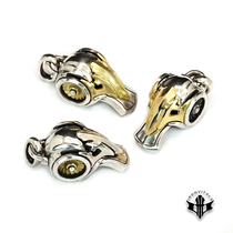 Iron Heart Silver Jewelry Fan Submission Design Whistle Can Blow 925 Sterling Silver Pendant Whistle Mens Necklace Falling Tide