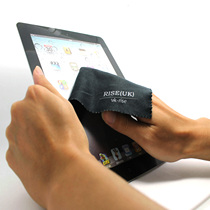 RISE (UK) natural suede deer leather single anti-lens cloth cleaning lens paper Swipe paper decontamination to fingerprint