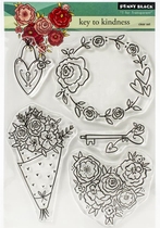 Penny Black transparent stamp transparent seal and good key 30-665