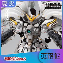 Japanese Bandai FIX 1021 EW Snow Her Soul limited flying wing zero type change angel gundam