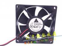 Original Delta 8025 24V 0 21A AUB0824VH 2-wire 8CM cm inverter cooling fan