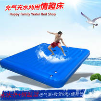 Thickened small wave Air edge water mattress hotel household adult water bed double sex bed constant temperature water filling