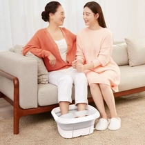 Brand quality foot wash basin Household folding foot bath bucket electric massage heating constant temperature automatic foot bath basin gift