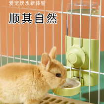 (Protected Cervical Spine) Automatic Water Outlet Bowl Large Capacity 600ml Pet Rabbit Special Drinking Water Kettle Dutch Pig