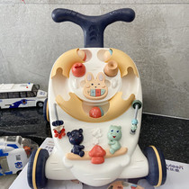 Baby toddler trolley anti-o-leg anti-rollover push toy childrens puzzle multi-function