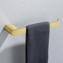 Modern toilet towel rail Nordic bathroom brushed gold towel bar toilet hand towel hanging 304 non-embroidered steel