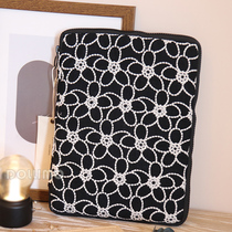 Do home original flowering embroidery ins Wind flat storage bag for Ipad pro11 inch protective case computer bag