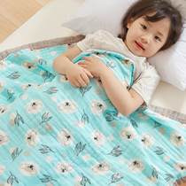 Six-layer baby gauze bath towel Seersucker blanket A class thick childrens cover blanket summer nap air conditioning blanket towel