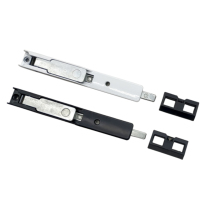 Broken bridge aluminum flat open door and window bolt heaven and earth bolt up and down concealed door bolt letter door lock invisible bolt concealed bolt